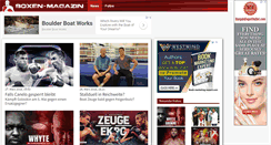 Desktop Screenshot of boxen-magazin.com